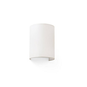 Luminosa Cotton Beige Round Wall Light 200x 150x 120, E27