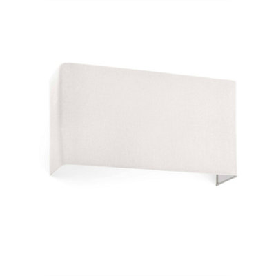 Luminosa Cotton Beige Square Wall Light 375x 200x 105, E27