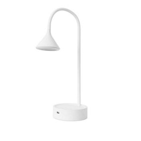 Luminosa Ding LED Table lamp White 520lm 3000K