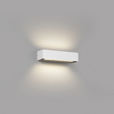 Luminosa Doro-13 Integrated LED Up Down Lighter Outdoor Wall Light White, 3000K, IP65