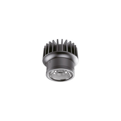 Luminosa DYNAMIC 10W LED Recessed Downlight Black, 4000K
