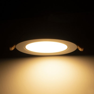 Luminosa Element LED Recessed Downlight White, Gold, 3000-4000-6000K