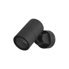 Luminosa Eleve Outdoor Single Spotlight Black, IP65