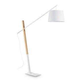 Luminosa Eminent 1 Light Floor Lamp White