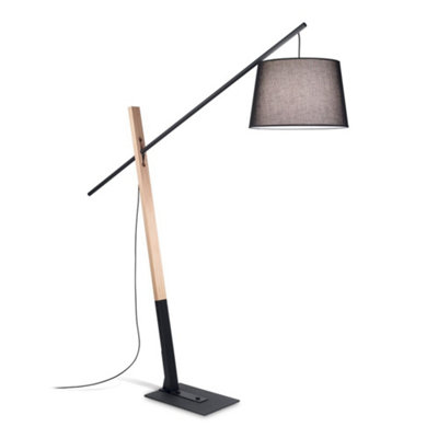 Luminosa Eminent Indoor Floor Lamp 1 Light Black, E27