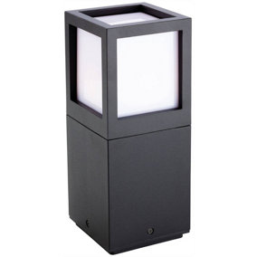 Luminosa Evo LED 1 Light Outdoor Small Bollard Light Graphite IP54