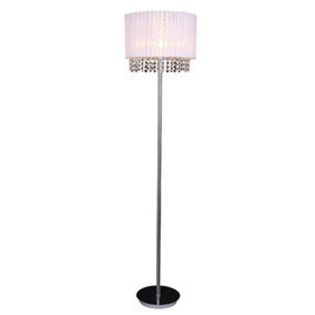 Luminosa Floor Lamp White 1 Light , E27