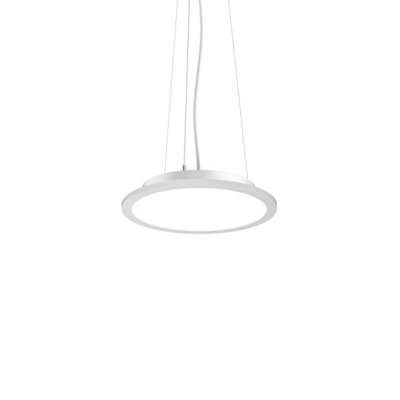 Luminosa FLY 35cm Integrated LED Pendant Ceiling Light White, 3000K, IP40