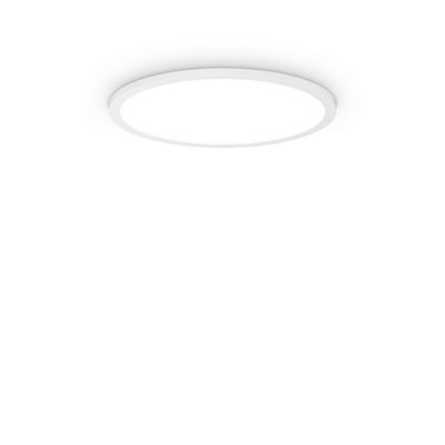 Luminosa FLY 45cm Integrated LED Semi Flush Light White, 4000K, IP40