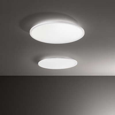 Luminosa FLY 60cm Integrated LED Semi Flush Light White, 3000K, IP40
