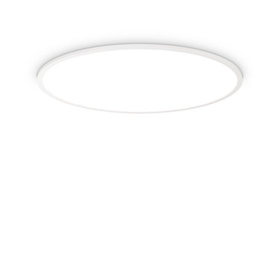 Luminosa FLY 90cm Integrated LED Semi Flush Light White, 4000K, IP40