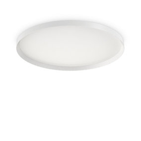 Luminosa Fly Decorative Round Simple Flush White, 3000K