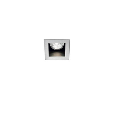 Luminosa Funky 1 Light Recessed Spotlight Aluminium, GU10