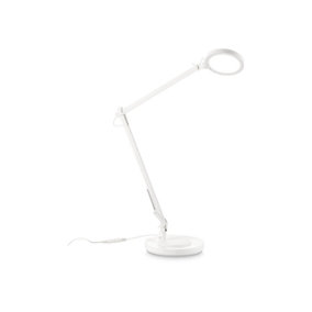 Luminosa Futura Desk Task Lamp White 4000K