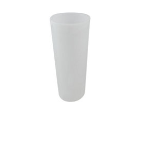 Luminosa Geco Outdoor LED RGBW Round Vase White IP65
