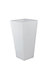 Luminosa Geco Outdoor RGBW LED Portable Vase Lamp, White, IP65, Rgb+4000K