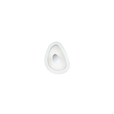 Luminosa Geko  2 Light Small Ceiling Flush Light Glass, E27