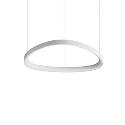 Luminosa Gemini LED Decorative Integrated Pendant Light White, 3000K