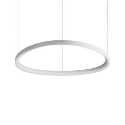 Luminosa Gemini LED Decorative Integrated Pendant Light White, 3000K