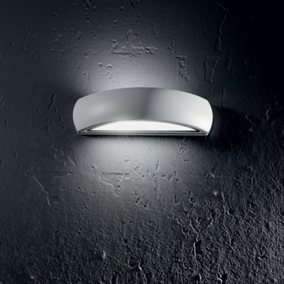 Luminosa Giove LED 1 Light Outdoor Up Down Wall Light White IP54, E27