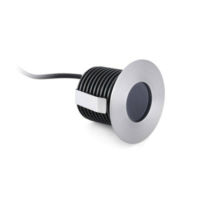 Luminosa Grund LED Medium Outdoor In Ground Recessed Spotlight Matt ...
