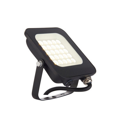 Black exterior deals flood lights