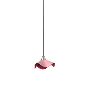 Luminosa Helga LED Ceiling Pendant Light Pink