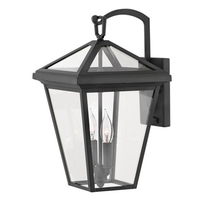 Luminosa Hinkley Alford Place Outdoor Wall Lantern Museum Black, IP44