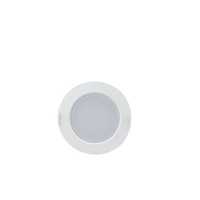 Luminosa HORUS LED Recessed Downlight White 1100lm 4000K Dimmable 15x6cm