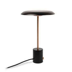 Luminosa Hoshi LED Table Lamp Black, Copper