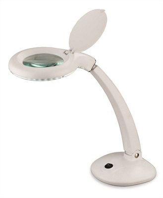 Luminosa Integrated LED Magnifying Table Light White | DIY At B&Q