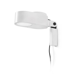 Luminosa Inviting LED Adjustable Wall Lamp White Dimmable 6W 2700K-4800K