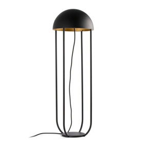 Luminosa Jellyfish LED Floor Lamp Black, Gold