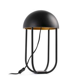Luminosa Jellyfish LED Table Lamp Black, Gold