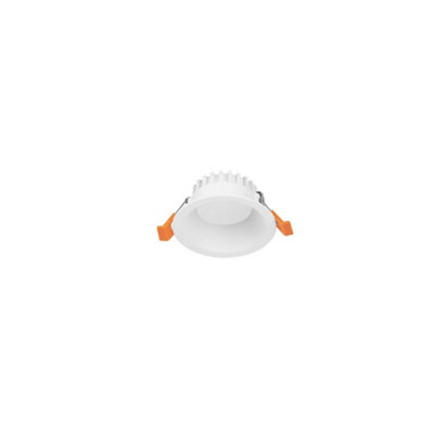 Luminosa Jet 220Mm LED Recessed Downlight White, IP54 27.5W 4000K 2723lm
