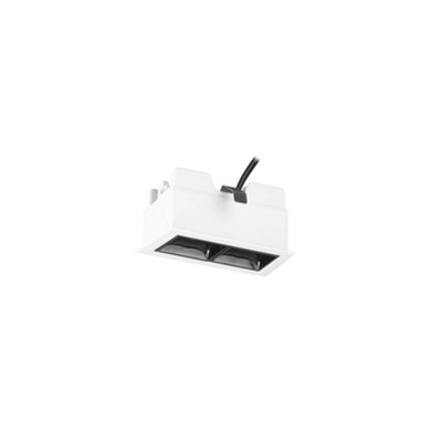 Luminosa Jim LED Recessed Downlight White, Tinted, Warm-White 3000K