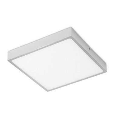 Luminosa Kaju Surface Mounted LED Downlight Square 16W Grey