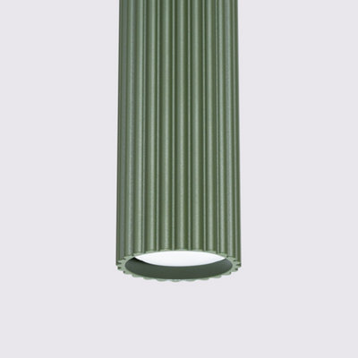 Luminosa Karbon Minimalist Pendant Lamp Olive Green