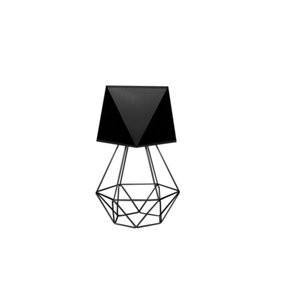 Luminosa Karo+Adamant Table Lamp Black 24cm