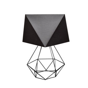 Luminosa Karo Table Lamp Black 35cm