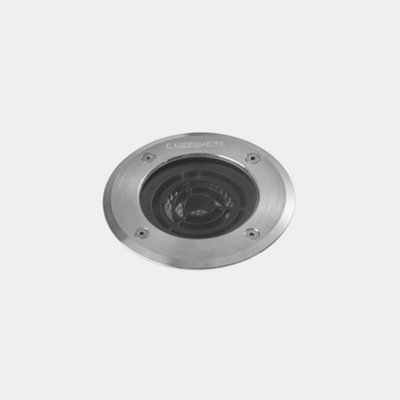 Luminosa Kay Outdoor LED Recessed Ground Light Large Stainless Steel ...
