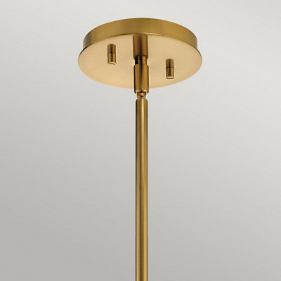 Luminosa Kichler Pim Globe Pendant Ceiling Light Fox Gold, 3000K, IP44