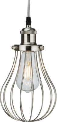 Luminosa Knightsbridge Pendant Cage - Brushed Chrome - CAG3BC