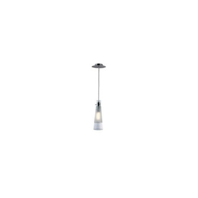 Luminosa Kuky 1 Light Ceiling Pendant Chrome, E27