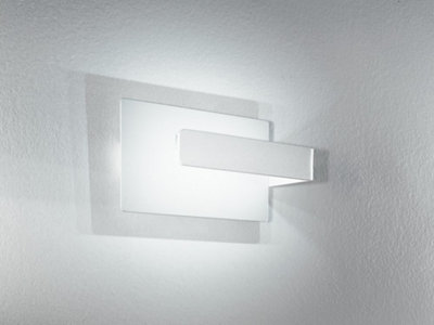 Luminosa LAMBDA LED Wall Light White 320lm 3500K 20.5x12x11.5cm
