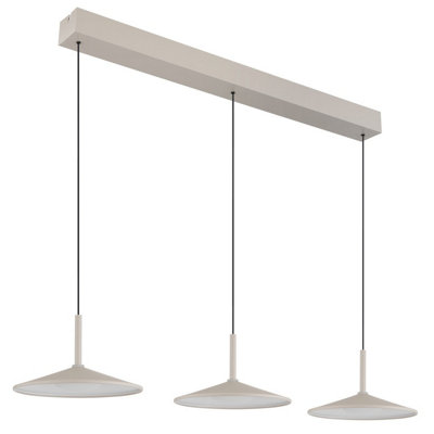 Luminosa Lampone Bar Pendant Ceiling Light Sand LED 4000K