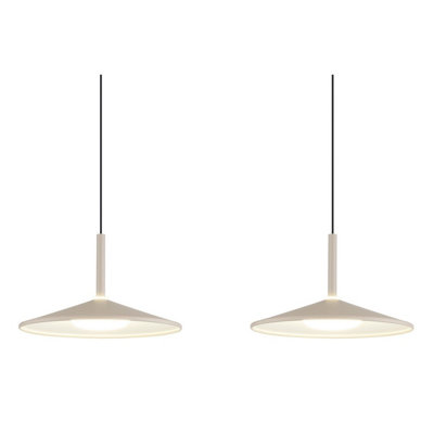 Luminosa Lampone Bar Pendant Ceiling Light Sand LED 4000K