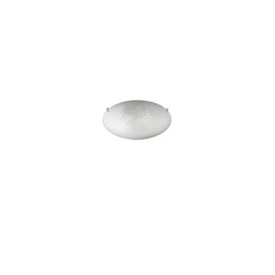 Luminosa Lana  2 Light Small Ceiling Flush Light Chrome, E27