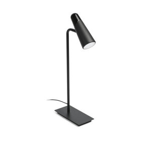 Luminosa Lao LED 1 Light Adjustable Table Lamp Black