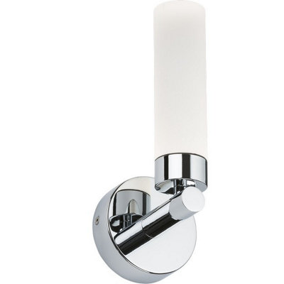 Luminosa LED Bathroom Wall Light Chrome, 230V IP44 3W | DIY at B&Q